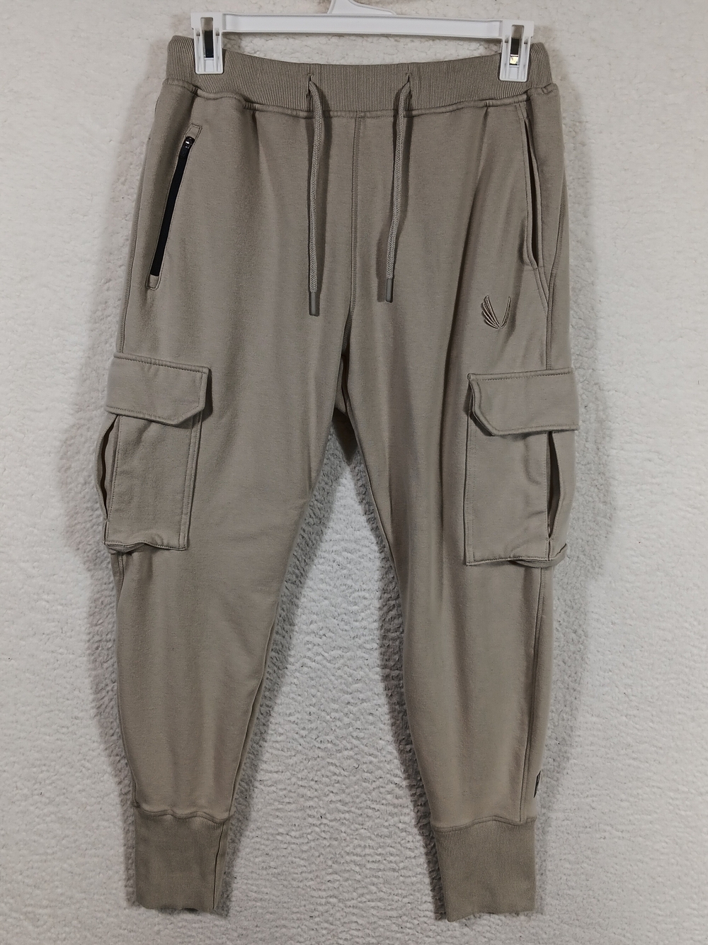 ASRV Pants Mens Large Tan Tetra Lite High Rib Cargo Jogger Tetra-Lite Gym